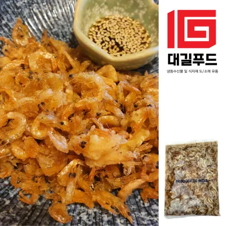 인도산 냉동 민물새우 400g 새우깡 업소용 이자까야