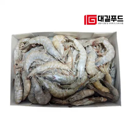 냉동 흰다리새우 페루새우 (70/80) 12kg 냉동새우