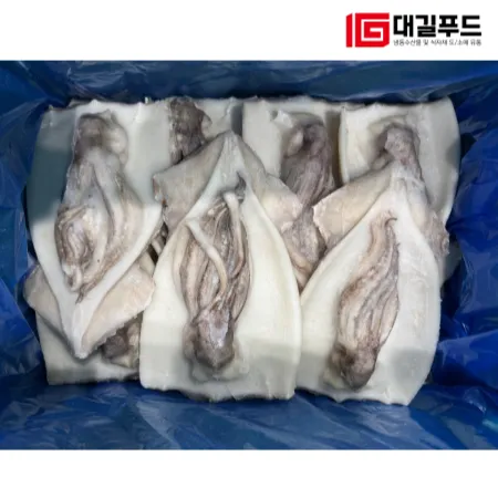 할복오징어 냉동 손질오징어 4kg 20-24미