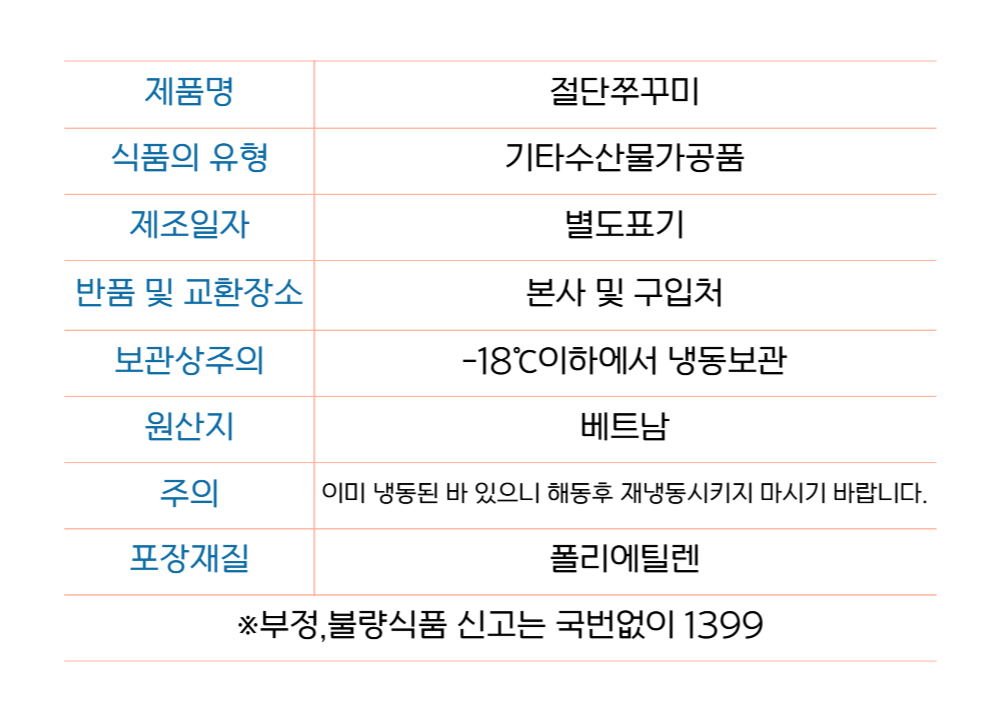 상품정보제공고시