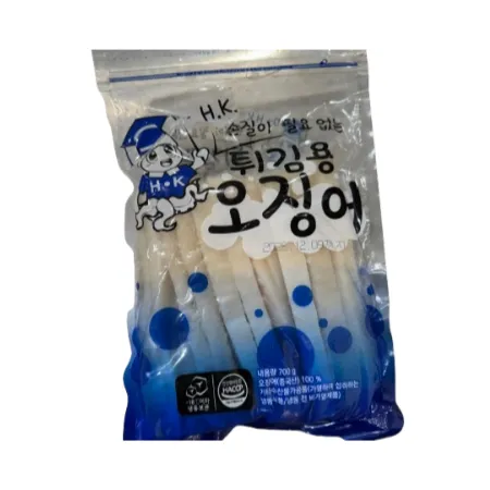 튀김용 오징어 700g 냉동 오징어채 오징어튀김 이미지