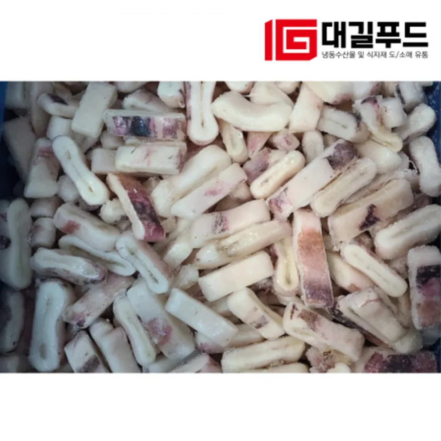 냉동 오징어링 4kg 중,소사이즈 무탈피 이미지