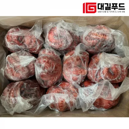 자숙문어 10kg 돌문어 세척문어 필리핀 대용량 10미