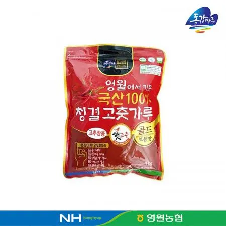 영월농협 동강마루 청결고춧가루 보통맛(고추장용) 1kg