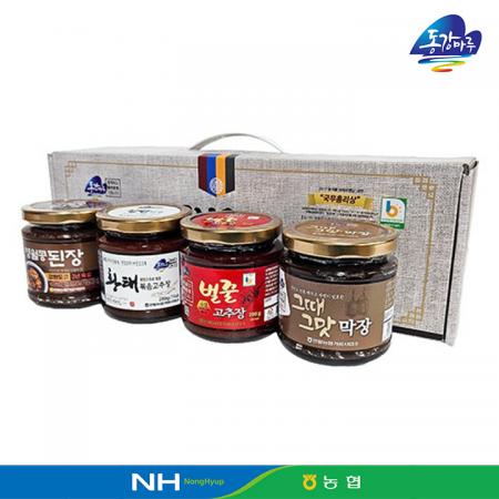 영월농협 동강마루 장맛 명작 장류 4종세트 - 최저가 사업자 식자재 | 식봄