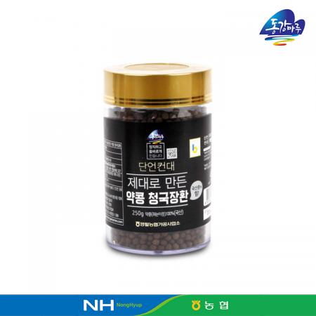 영월농협 동강마루 쥐눈이콩 약콩 청국장환250g