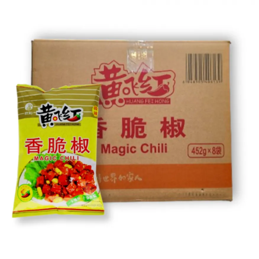 황비홍 향취고추 452g x 8 봉 업소용 고추부각 1박스 이미지