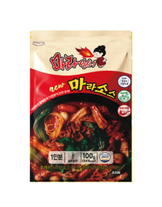 마라언니 마라소스 100g 마라탕소스 마라샹궈 훠궈 재료 요리 만들기 이미지