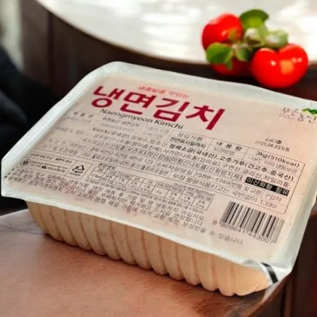 냉면김치 3kg (새콤달콤) 푸른농산 1ea