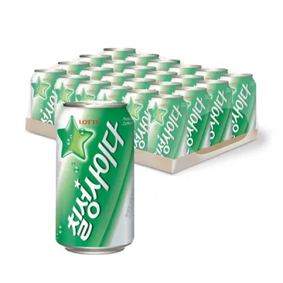(롯데)칠성사이다(업소용) 355ml*24입