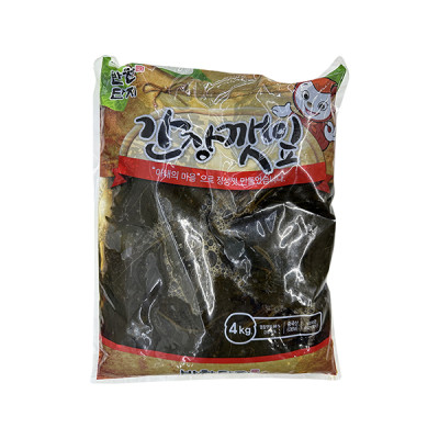 (반찬단지)매실간장깻잎 4kg