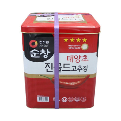 (청정원)순창태양초진골드고추장 14kg