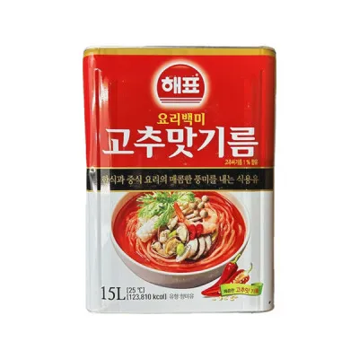 (해표)고추맛기름 15L
