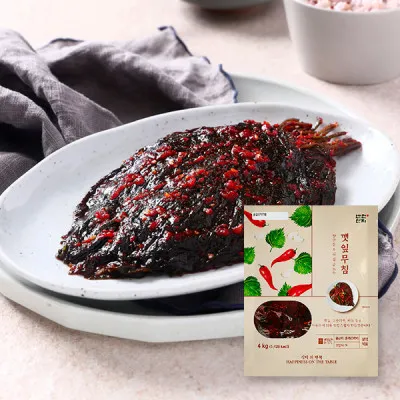 (반찬단지)깻잎무침 4kg