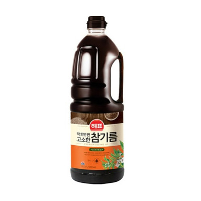 (해표)고소한압착참기름 1.8L