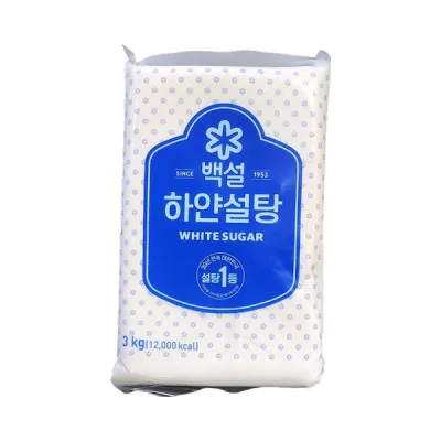 (백설)하얀설탕 3kg