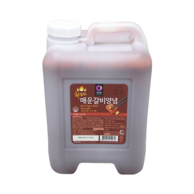 (청정원)매운갈비양념 10kg