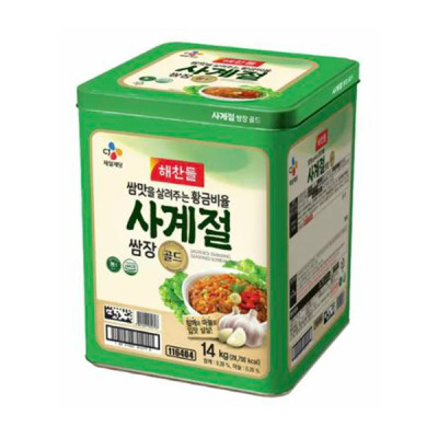 ★재고특가★ (최저가!!) (해찬들) 사계절 쌈장 / 캔 14kg