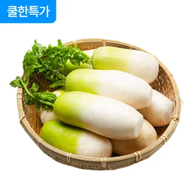 무우(국내산) 20kg/박스