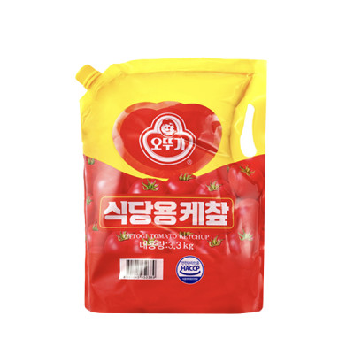 (오뚜기)토마토케찹(스파우트팩) 3.3kg