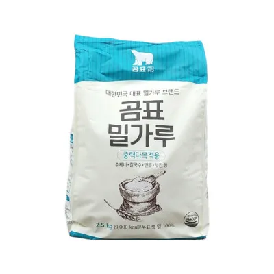 (대한제분)곰표밀가루(중력분) 2.5kg