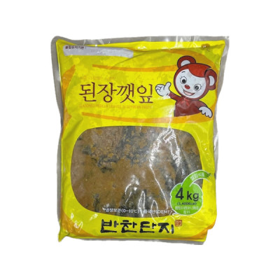(반찬단지)된장깻잎 4kg