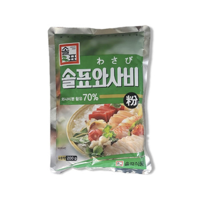 (솔표)와사비분 200g
