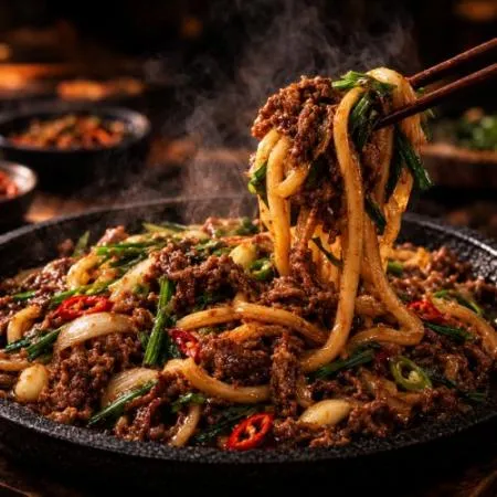 [야무진식탁] 국내산 오리 간장 불고기 1kg 이미지