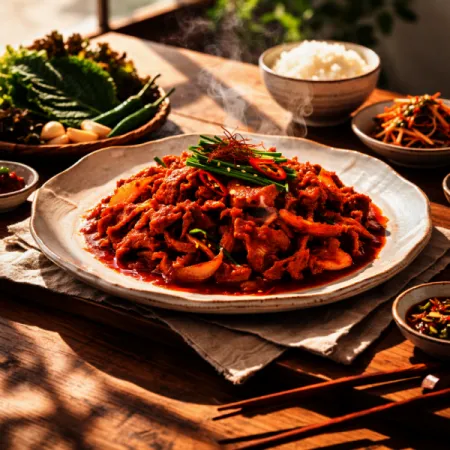 [HACCP인증] 국내산 오리 고추장 주물럭 불고기 1kg 이미지