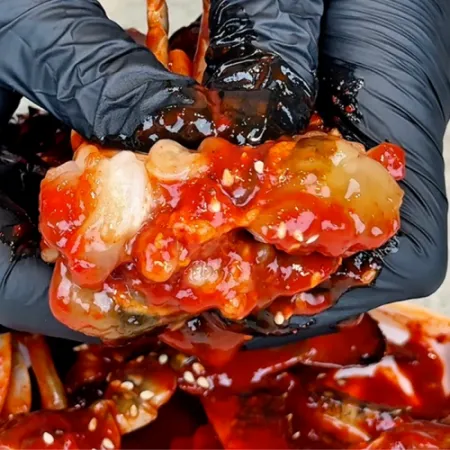[야무진식탁] 살이꽉찬 국내산 연평도 양념게장 1kg
