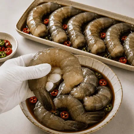 [야무진식탁] 블랙타이거 새우장(대) 4미 800g 당일제조 업소용 가정용