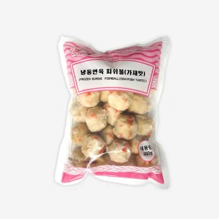[등니노] 가재피쉬볼 400g, 훠궈재료 어육완자 가재볼