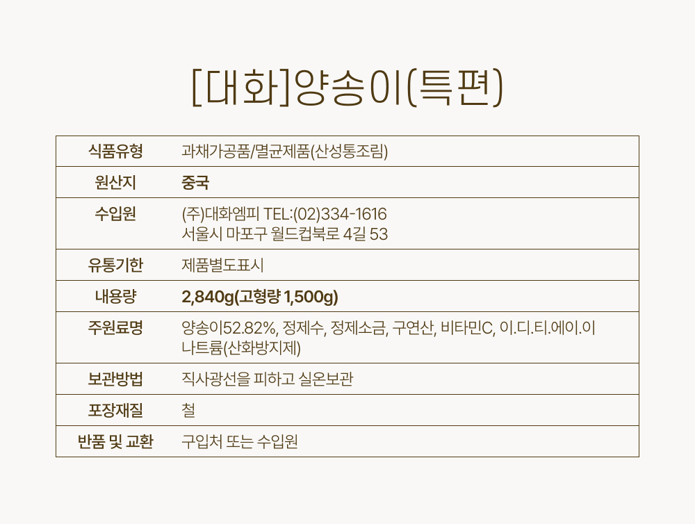 상품정보제공고시