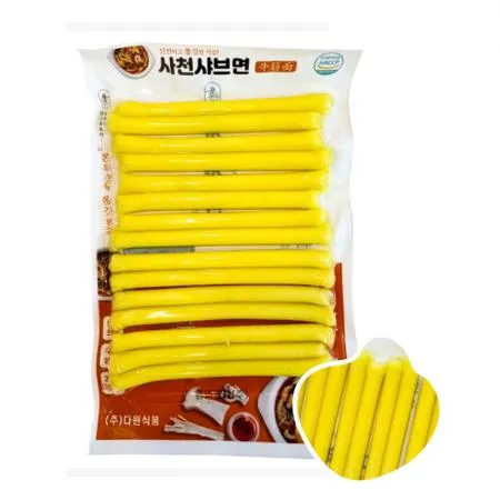 [다원식품] 사천샤브면 (뉴진면) 250g