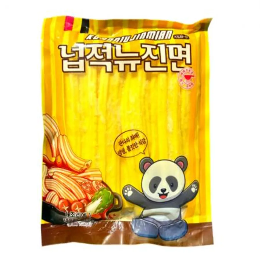 넙적뉴진면 500g 이미지