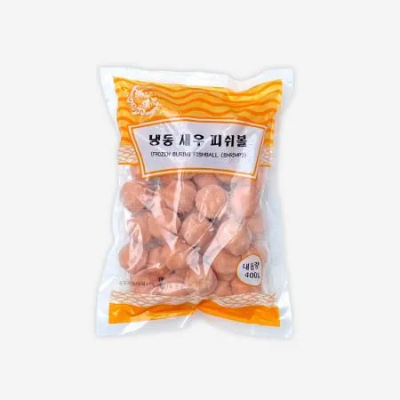 [등니노] 새우피쉬볼 400g, 마라탕재료 어육완자 새우볼