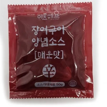 일회용장어소스(매운맛) 이미지
