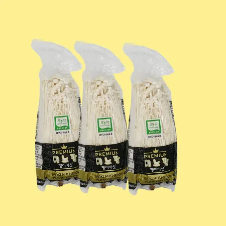 ⭐️팽이버섯 대용량 360g x 3팩⭐️