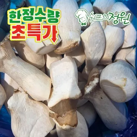 ⭐️한정수량 특가 새송이버버섯(중 사이즈) 못난이 (2kg x 1봉)⭐️