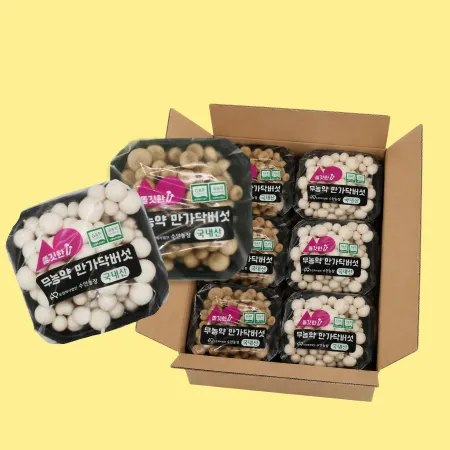 ⭐️혼합 만가닥버섯(갈색,백색 150g x 6팩)⭐️