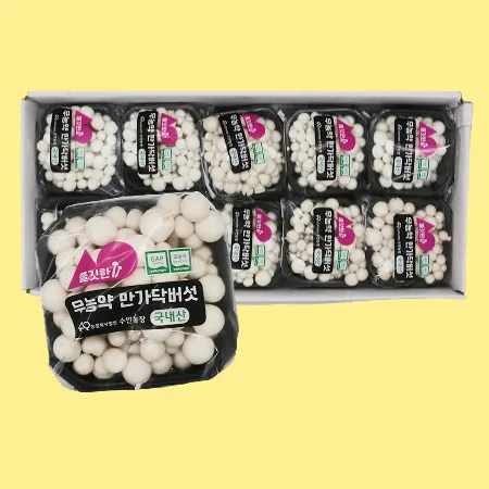 ❤️흰색 만가닥버섯(150g x 10팩)❤️