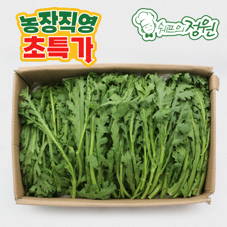 ❤️쑥갓 (상 4kg/BOX)❤️