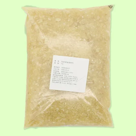 마늘 간마늘 다진 (국산) 당일생산  (1kg/EA)