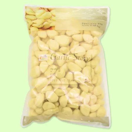 마늘 깐마늘 국산(대) 꼭지제거 지퍼백 (1kg/EA)