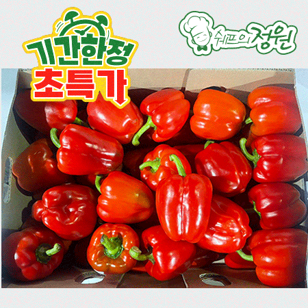 ❤️파프리카 빨강 (5kg/BOX)❤️