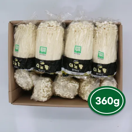 ❤️팽이버섯 대용량 360g x 14팩 1박스❤️