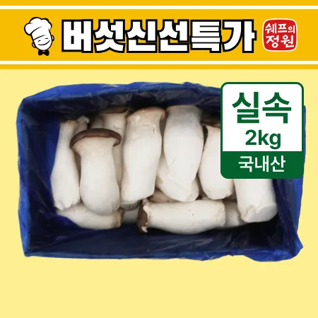 ❤️새송이버섯(실속,중품) 2kg❤️