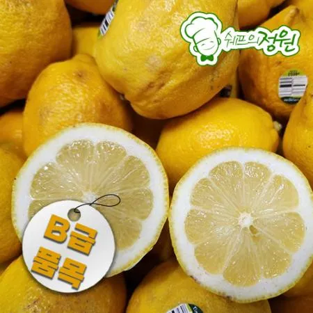★B품 과일★ 못난이 쥬스용 B품 과일 레몬 5kg/BOX