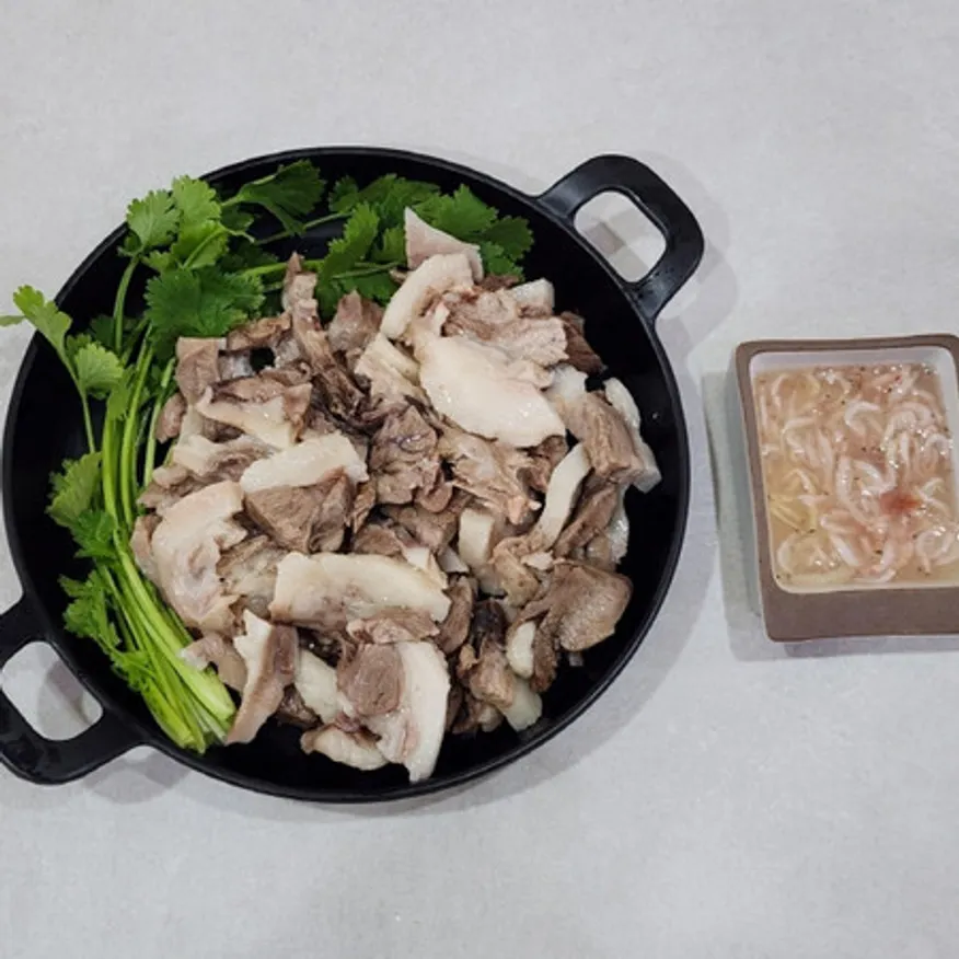 국내산 돈두 슬라이스 1kg 이미지