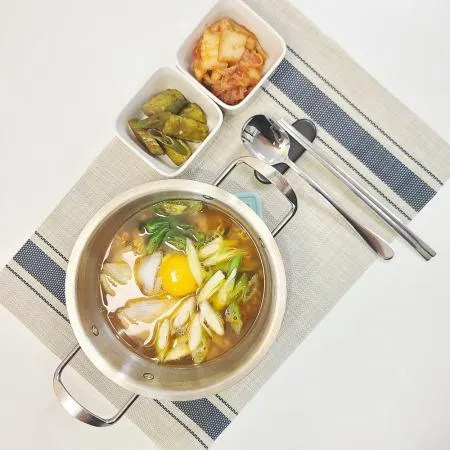 옛날 감성 튼튼한 스텐냄비 양수 라면냄비-소 이미지